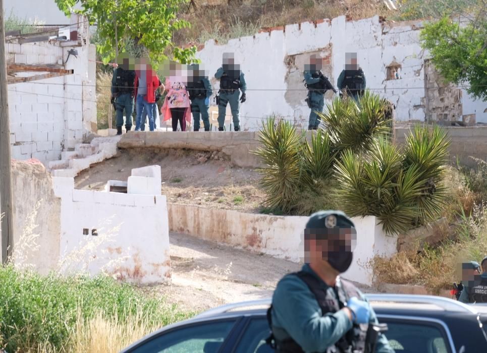 Macrooperación de la Guardia Civil contra el narcotráfico en Elda