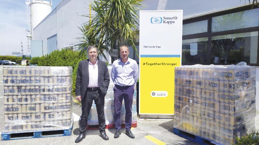 SOS Tomiño Baixo Miño recibe toneladas de alimentos por iniciativa de una  firma - Faro de Vigo