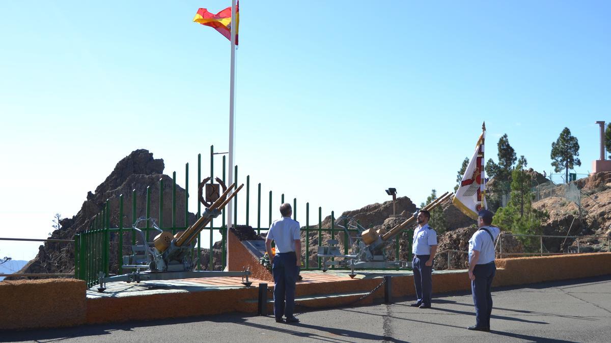 Acto de toma de posesión como Jefe del Escuadrón de Vigilancia número 21 en Gran Canaria