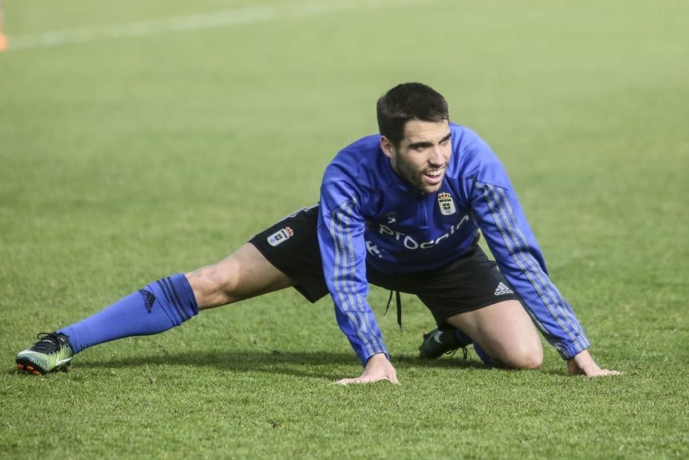 Entrenamiento del Real Oviedo,.