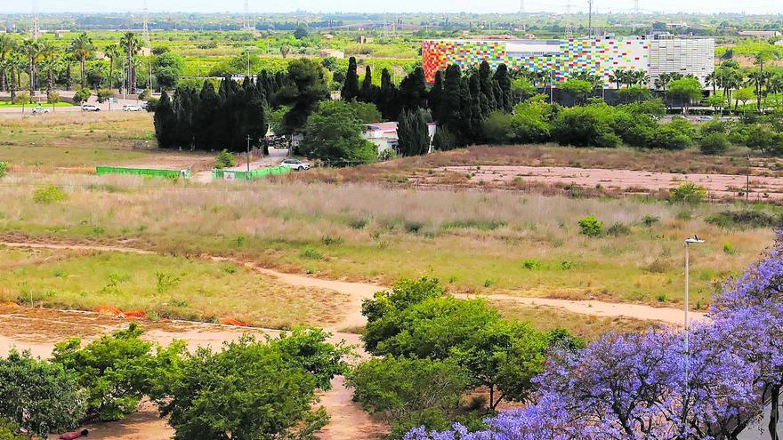 Cuenta atrás para una zona verde como dos veces el parque Ribalta