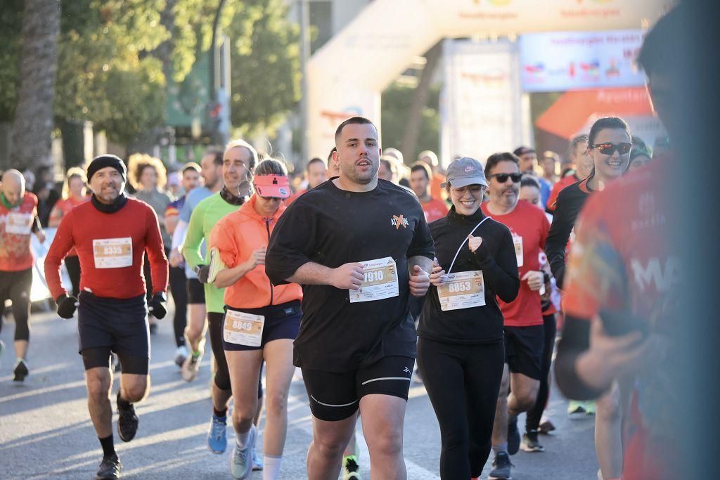 Las mejores imágenes de la TotalEnergies Maratón Murcia Costa Cálida