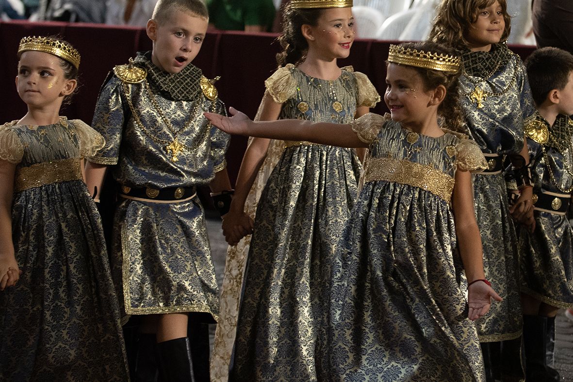 Desfile triunfal de las tropas cristianas en las Fiestas de Altea