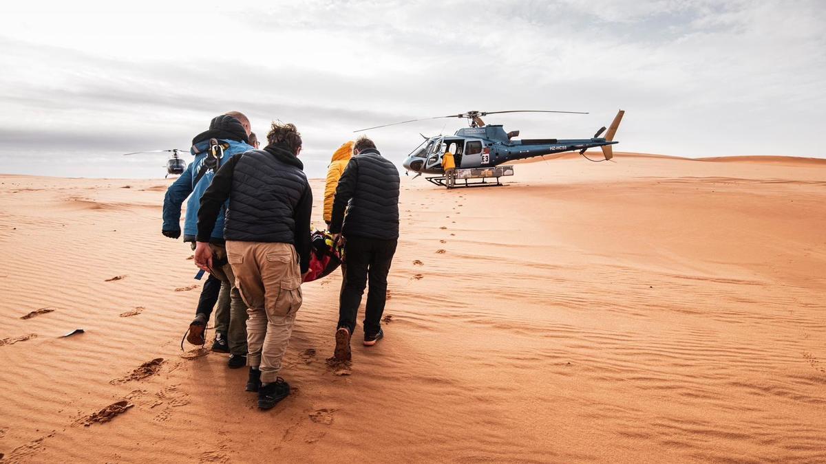 El piloto español Joan Barreda, trasladado a un hospital de Riad tras abandonar en el Rally Dakar 2023