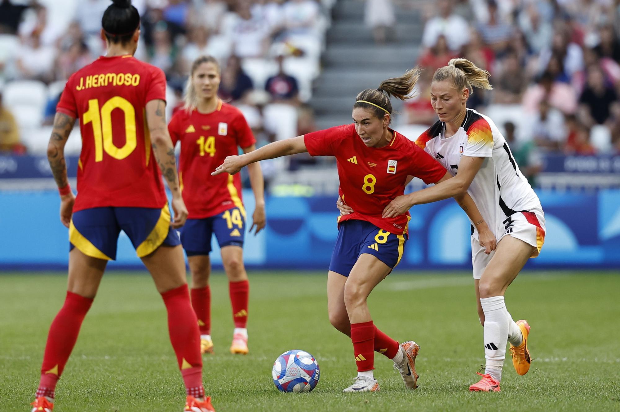 Fútbol fermenino - Partido por la medalla de bronce España - Alemania