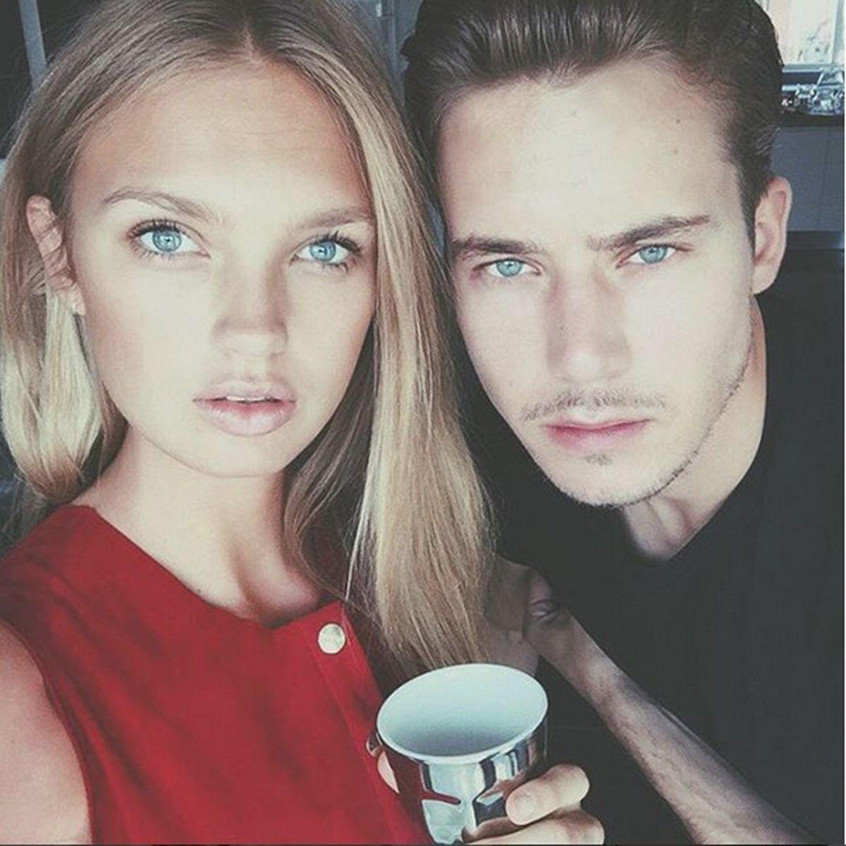 Las parejas de los ángeles de Victoria's Secret: Romee Strijd y Laurens van Leeuwen