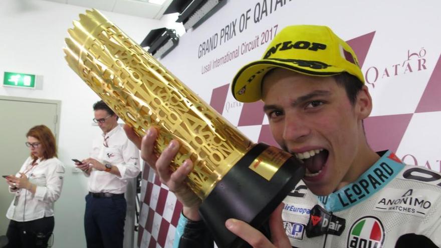 El mallorquín Mir se va de vacaciones en la cima del Mundial de Moto3