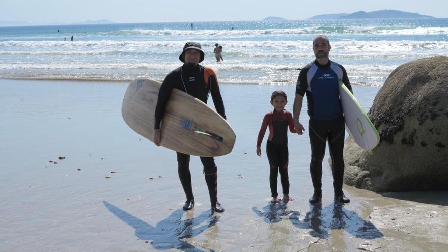 Una de las playas mecas, el fin de semana pasado.