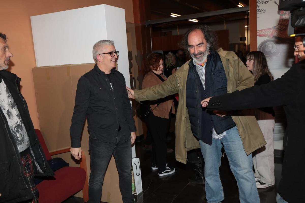 Presentación en la Filmoteca de Zaragoza del documental de Manolo Kabezabolo