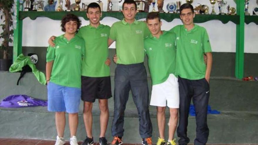 Equipo del Santa Rita, campeón insular de juveniles. | lp / dlp