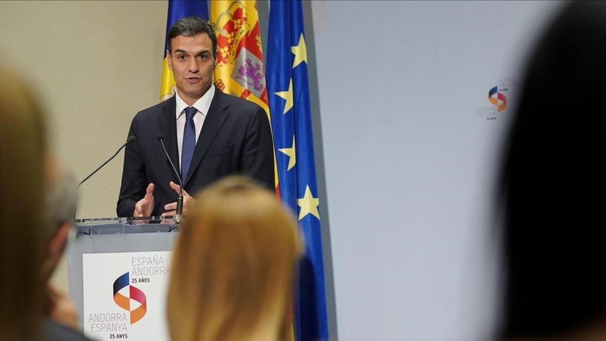 El presidente del Gobierno, Pedro Sánchez, el pasado lunes.