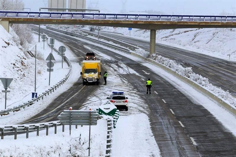 Nevadas en Aragón