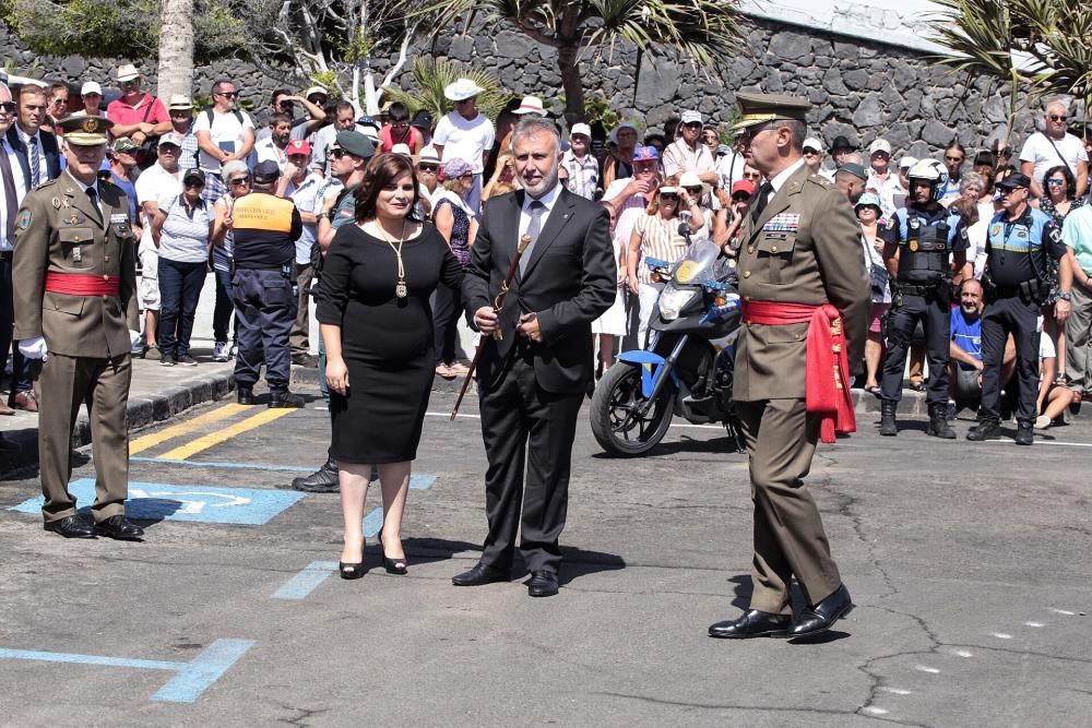 Ángel Víctor Torres, en Candelaria