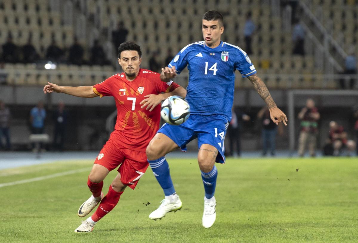 UEFA Euro 2024 qualification round - North Macedonia vs Italy