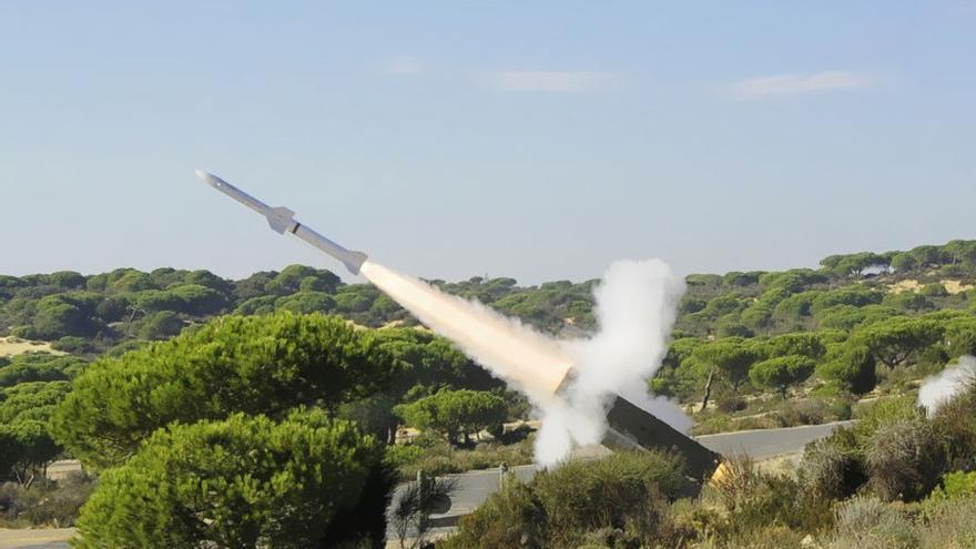Sistema Aspide del Ejército del Aire y del Espacio de España.