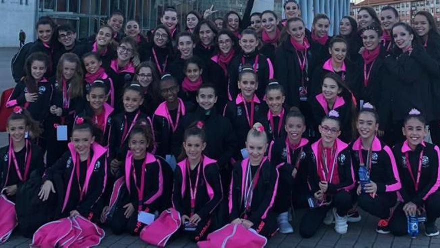 El Gimnasia Morvedre brilla en el Euskalgym