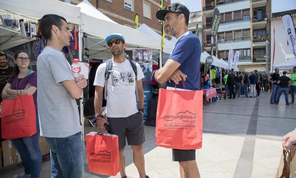 Feria del corredor del mundial de trail en Castelló