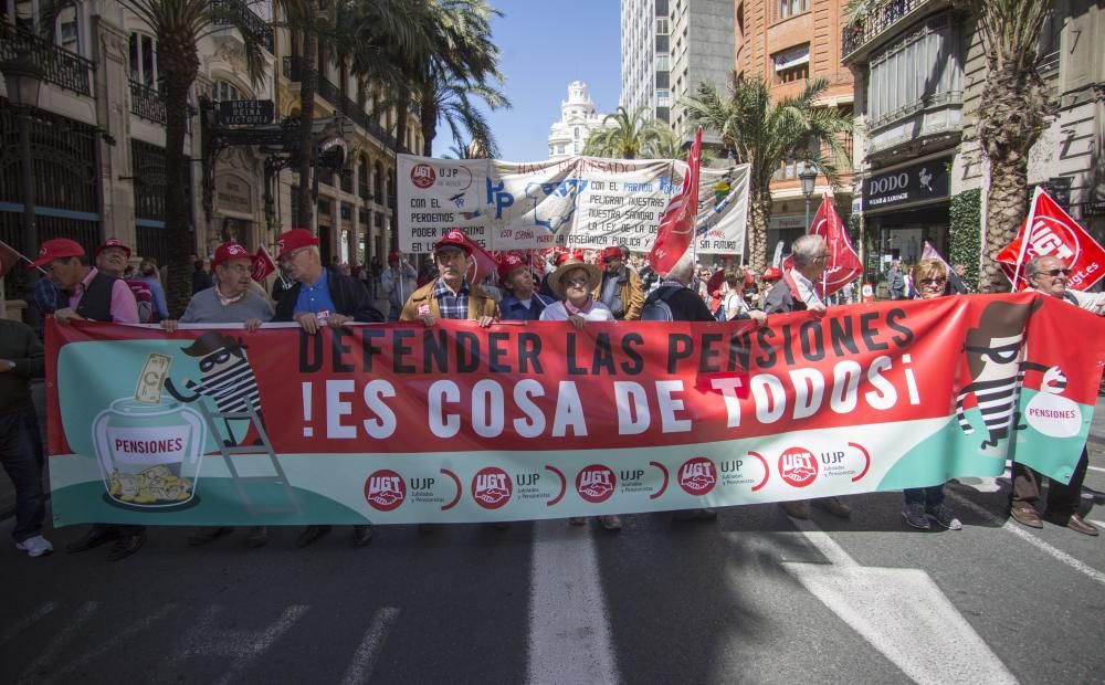 Manifestación del Día del Trabajo en València