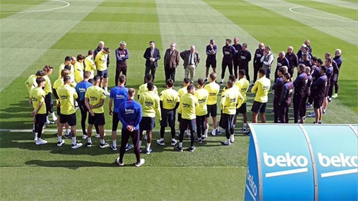 El Barça suspende toda actividad del primer equipo