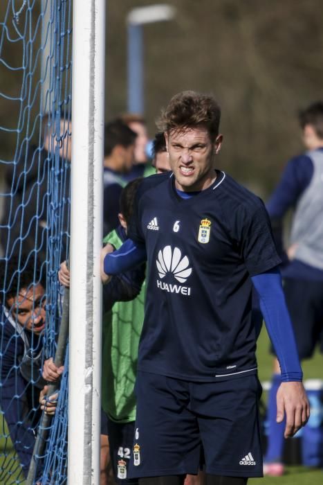 Primer entrenamiento del Real Oviedo del 2018