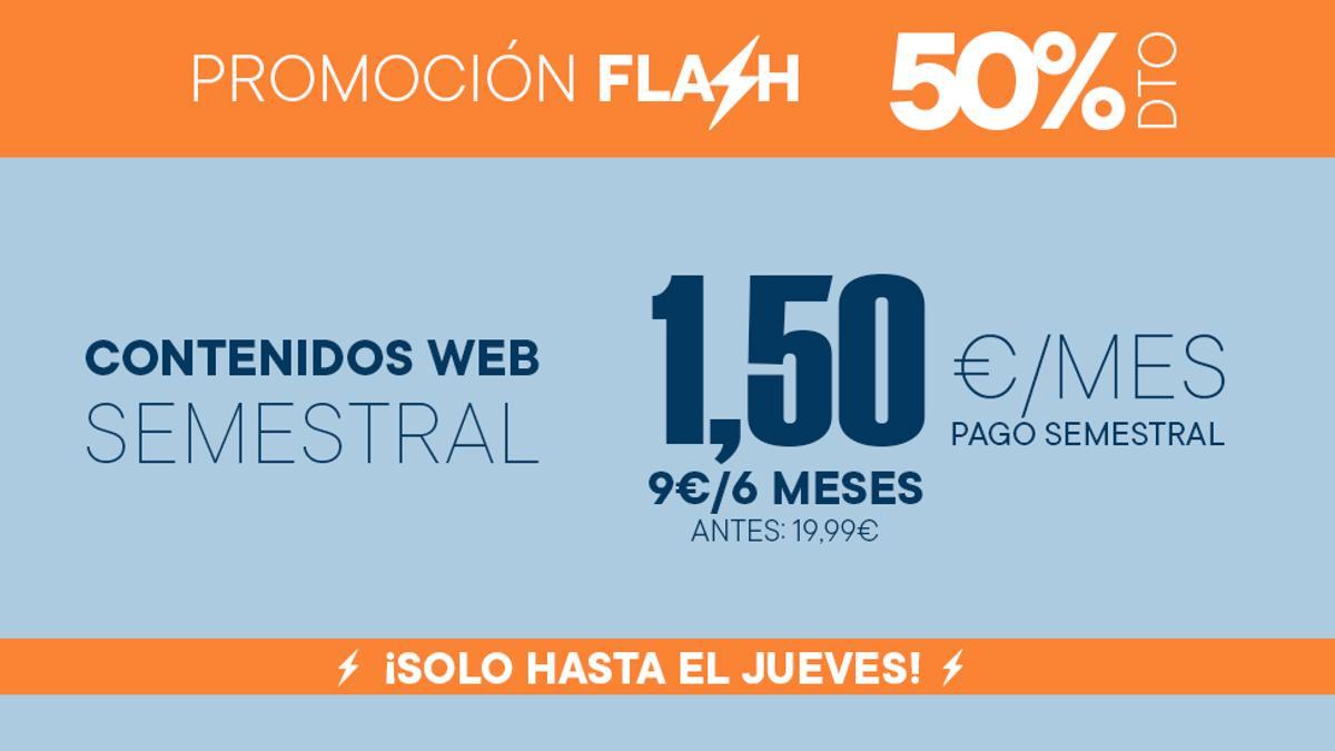 Oferta Flash: -40% solo el 9 de abril 