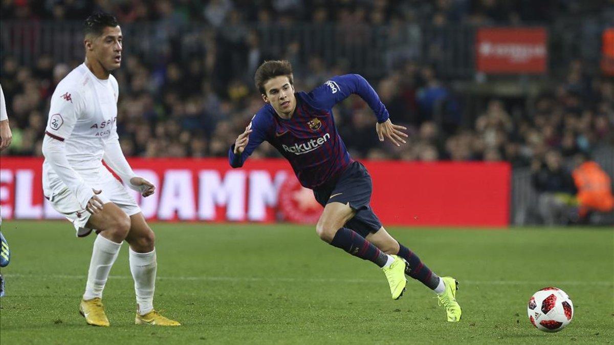 Riqui Puig debutó con el primer equipo del FC Barcelona