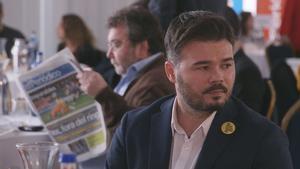 Gabriel Rufián asiste a Primera Plan@: El PSOE no hace, al PSOE se le obliga a hacer.