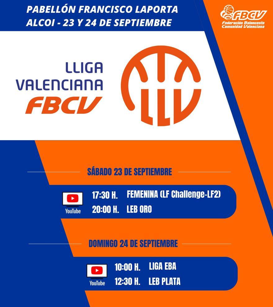 La Lliga Valenciana 2023 decide sus campeones en Alcoi