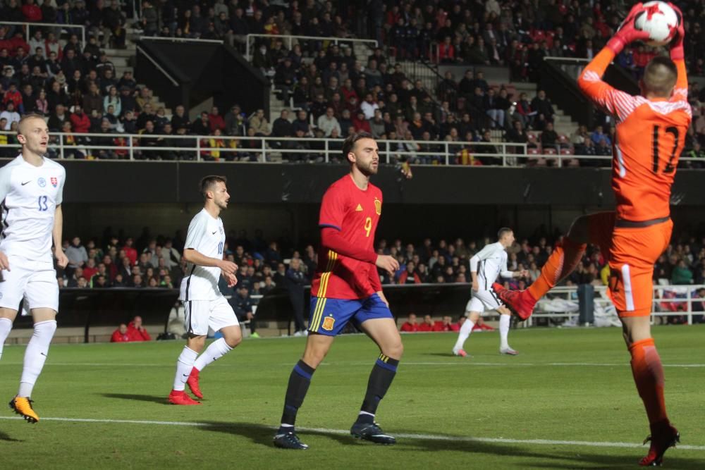 España-Eslovaquia sub-21 en Cartagena