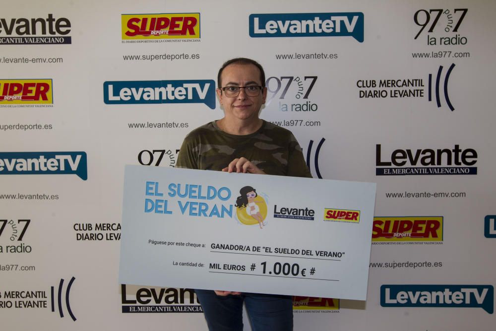 Premiados con el 'Sueldo del verano' de Levante-EMV