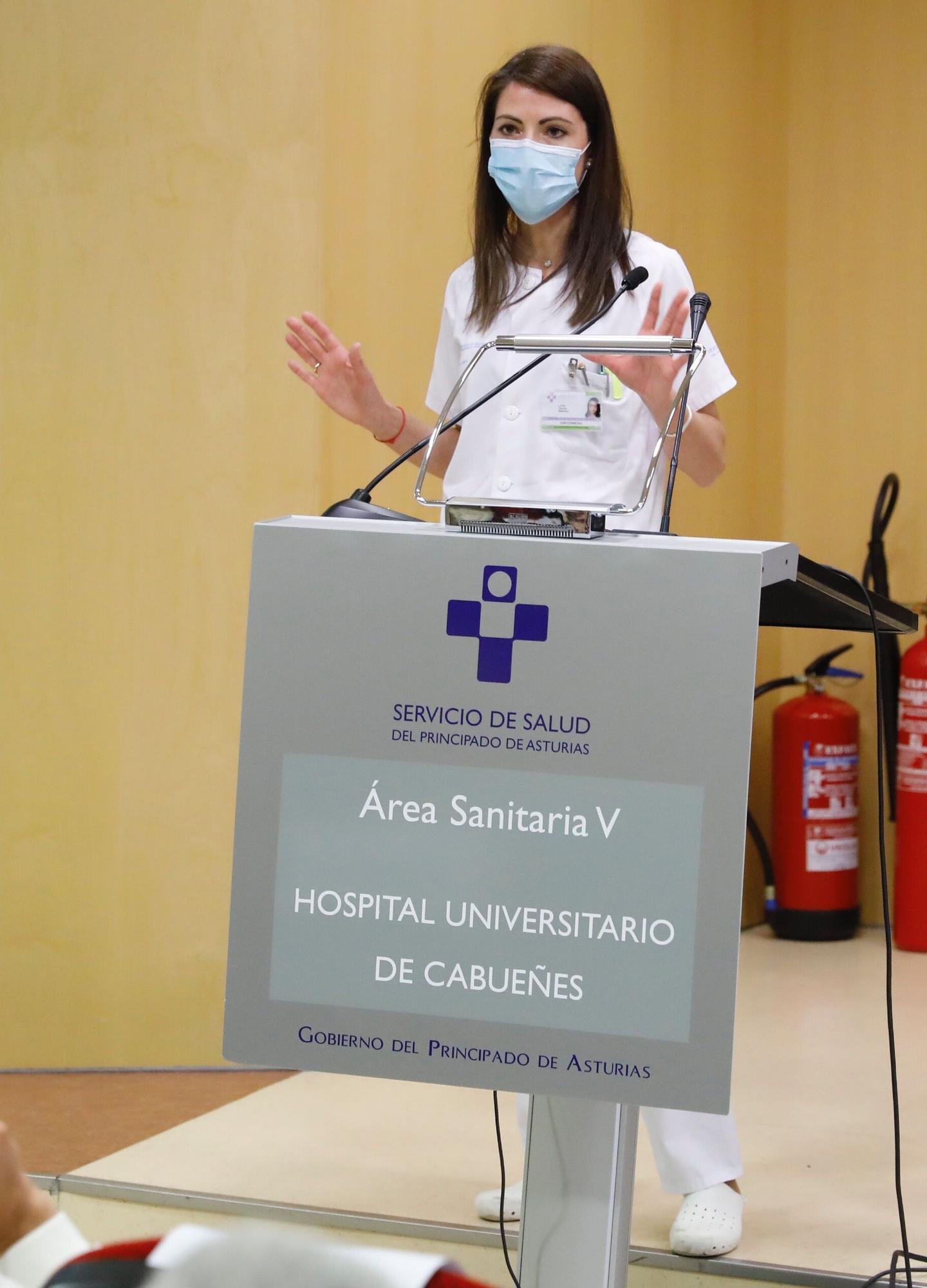 Celebración del Día de la Enfermería en el Hospital de Cabueñes