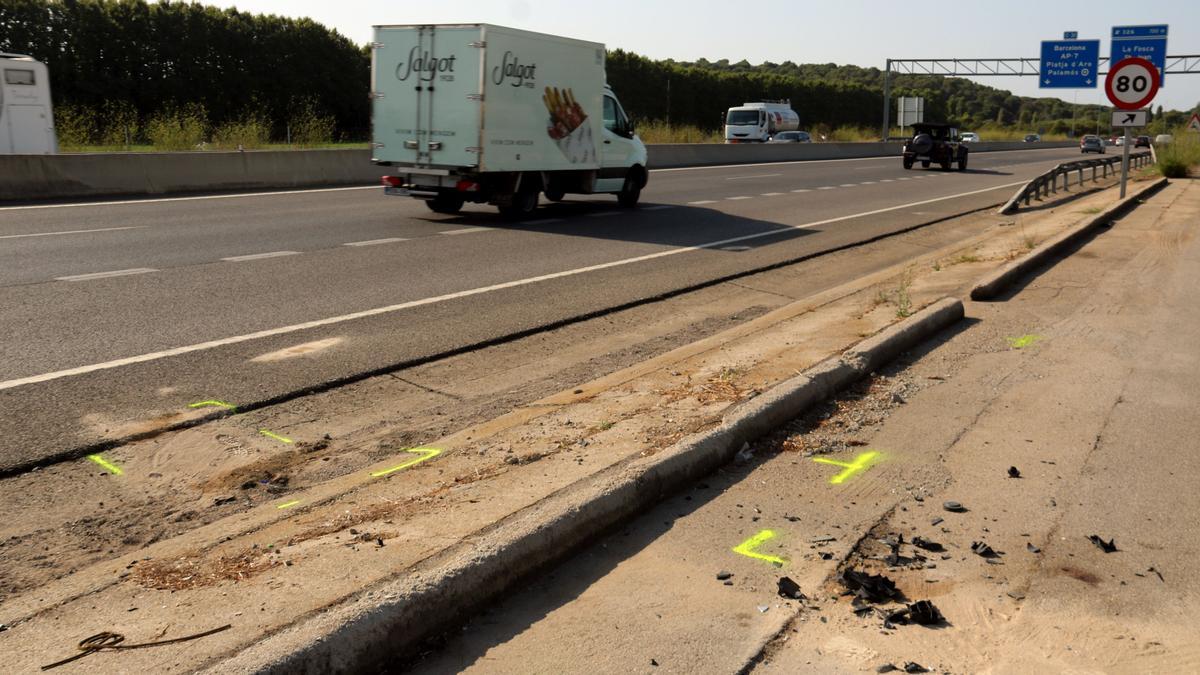 Accidente mortal en Palamós