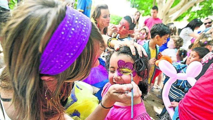 Decenas de niños participaron ayer en las actividades.