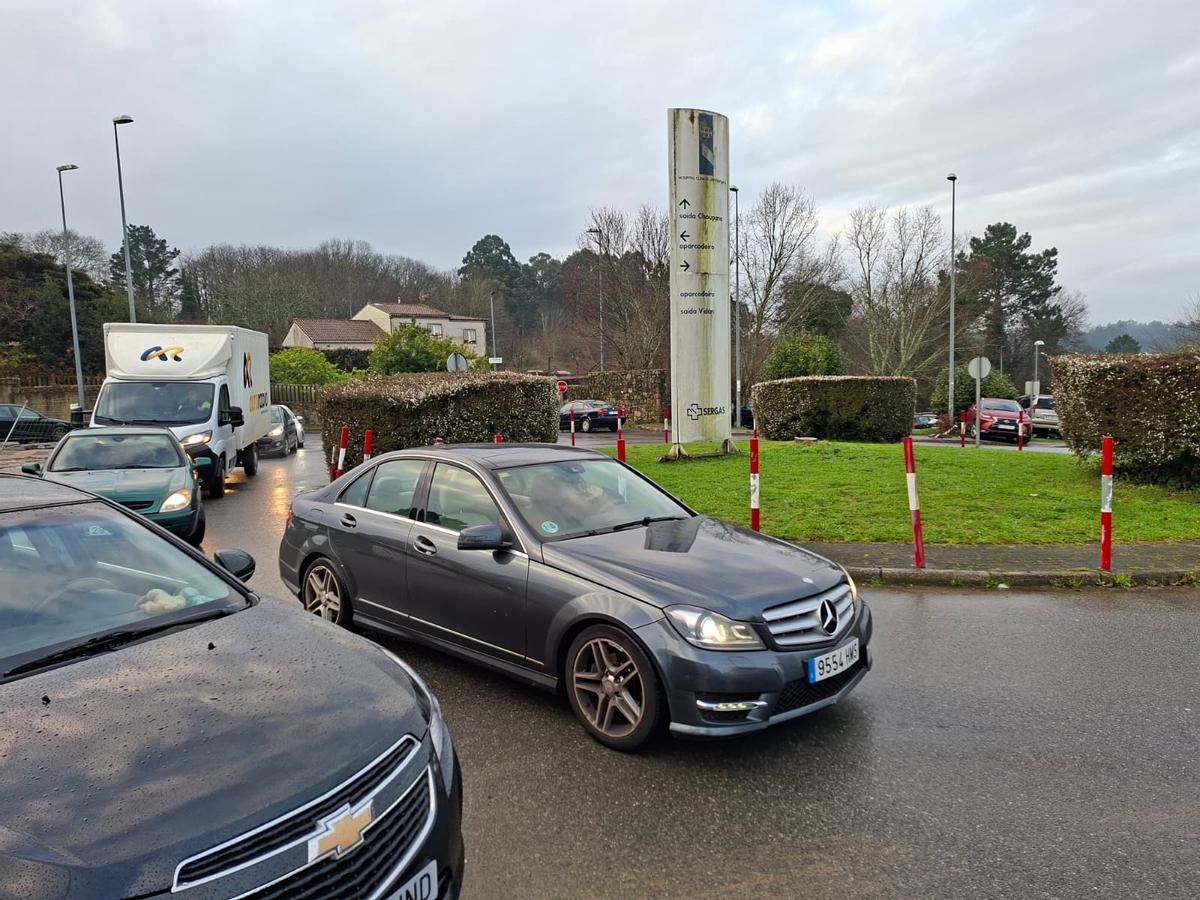 La huelga de buses vuelve a poner en jaque el tráfico en Santiago La huelga de buses vuelve a poner en jaque el tráfico en Santiago