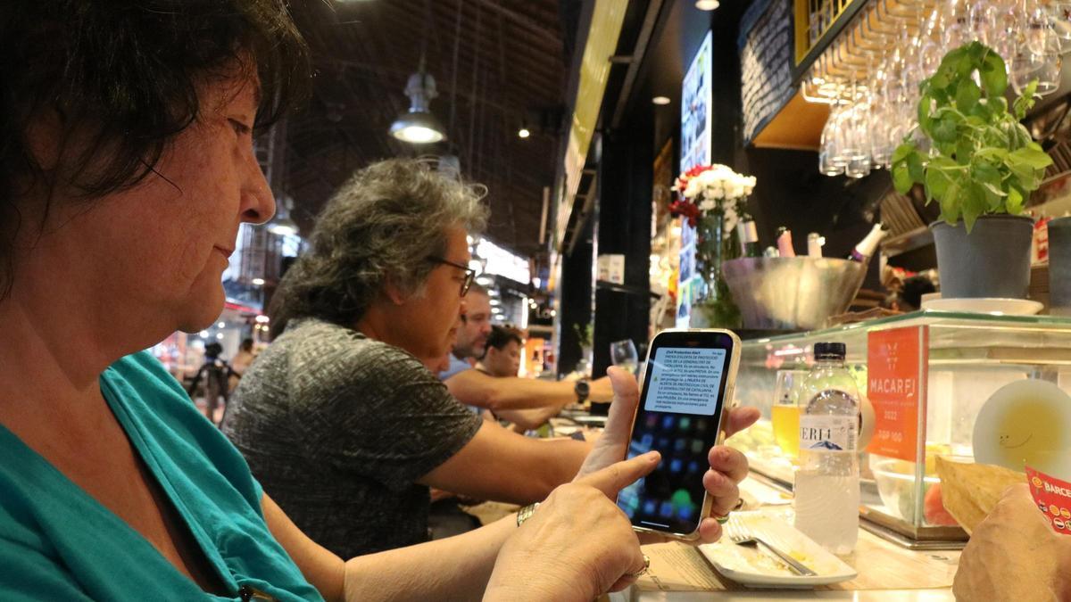 Prueba en la Boqueria