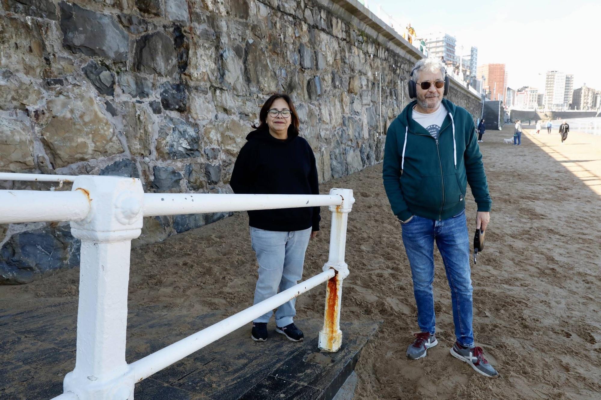 El Muro de San Lorenzo pide "una buena mano de pintura" (en imágenes)