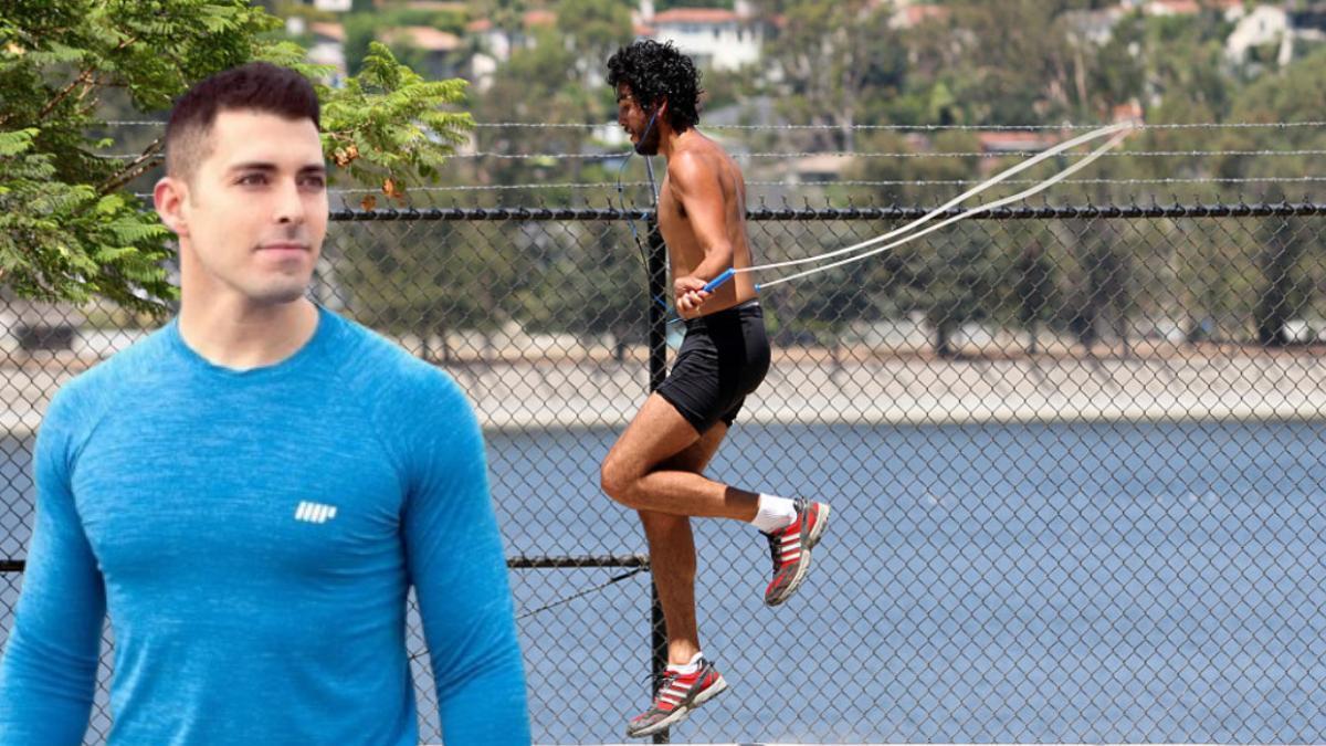 Sergio Peinado, sobre saltar a la comba