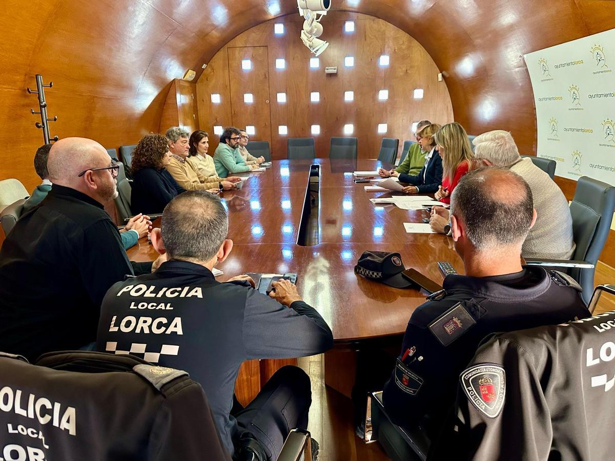 Reunión de seguimiento de la UCP de Lorca.