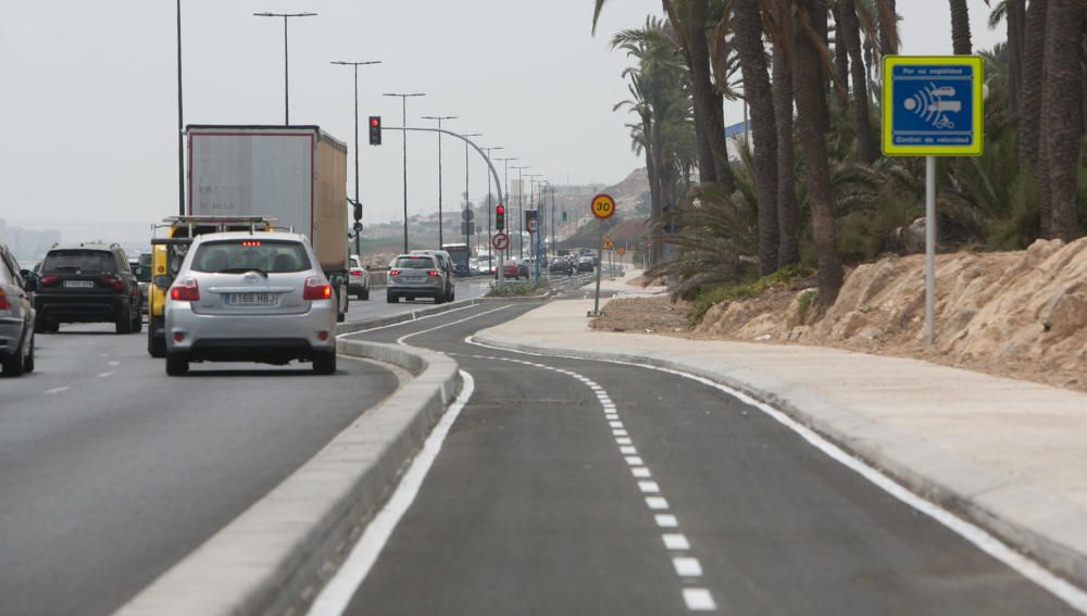 Alicante ya tiene radares en la avenida de Elche