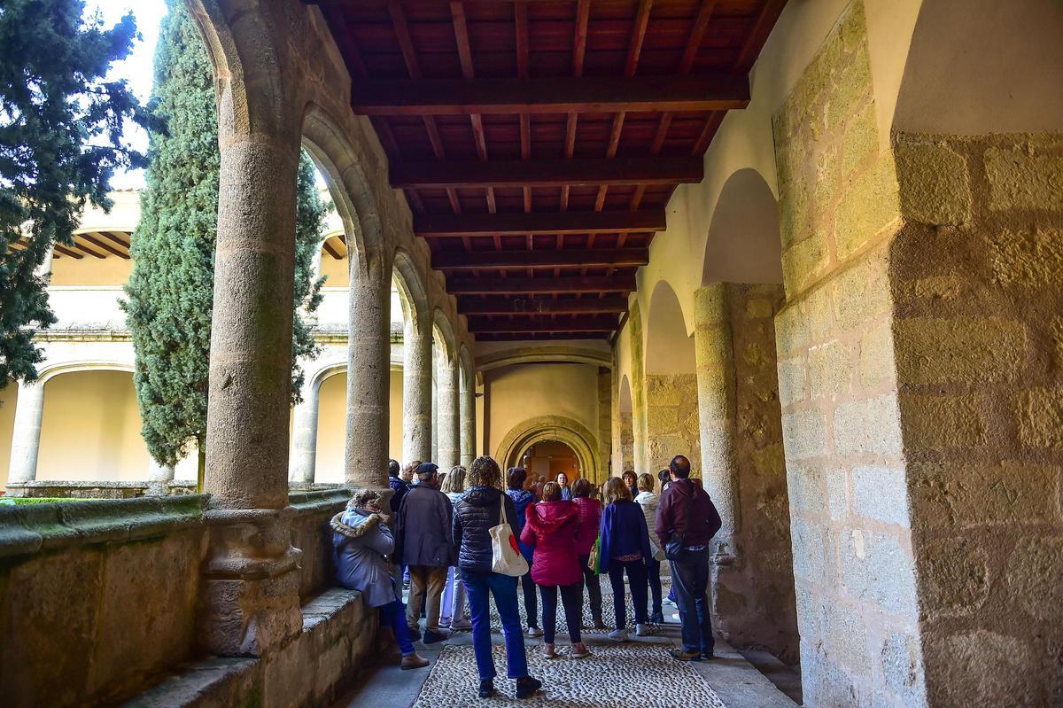 La sillería del coro del Monasterio de Yuste, al detalle