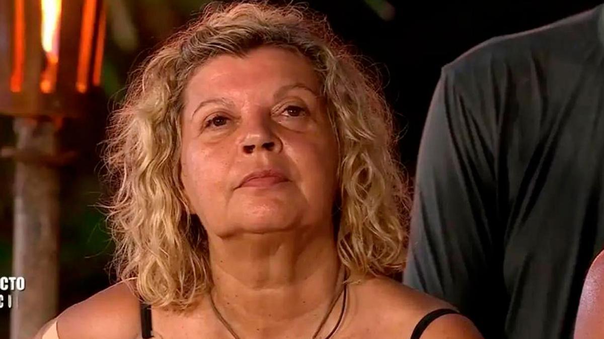 Terelu Campos durante su participación en 'Supervivientes'