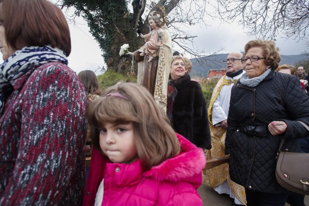 Celebración de la fiesta de San Antón en Avilés