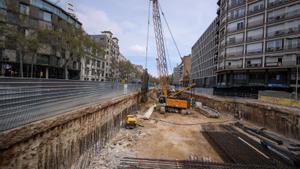 La prolongació de l’L8 ja té totes les obres en marxa