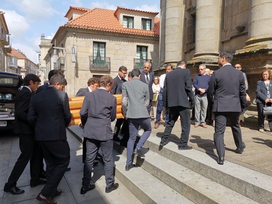 Rajoy acude al funeral en Pontevedra de Consolación Mon