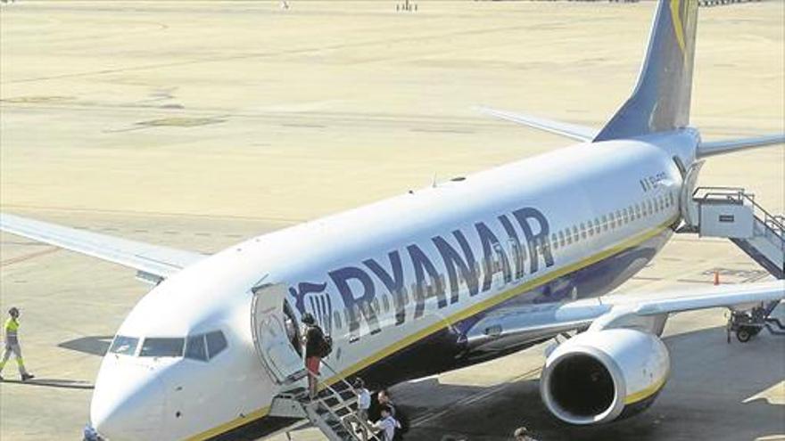 Ryanair limita el efecto de la huelga de tripulantes