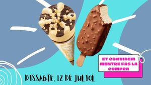 Helados gratis este sábado en el Mercat del Carmel.