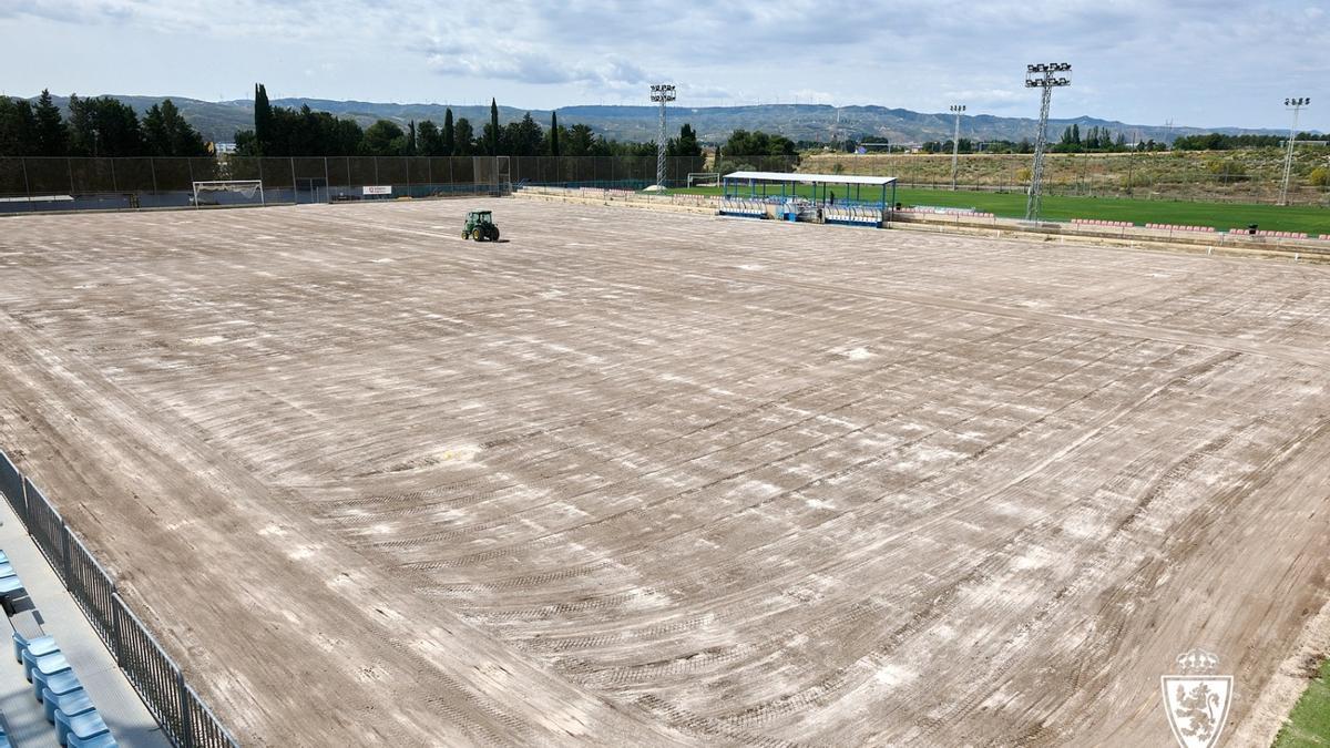 Los campos de la Ciudad Deportiva ya están listos para ser replantados