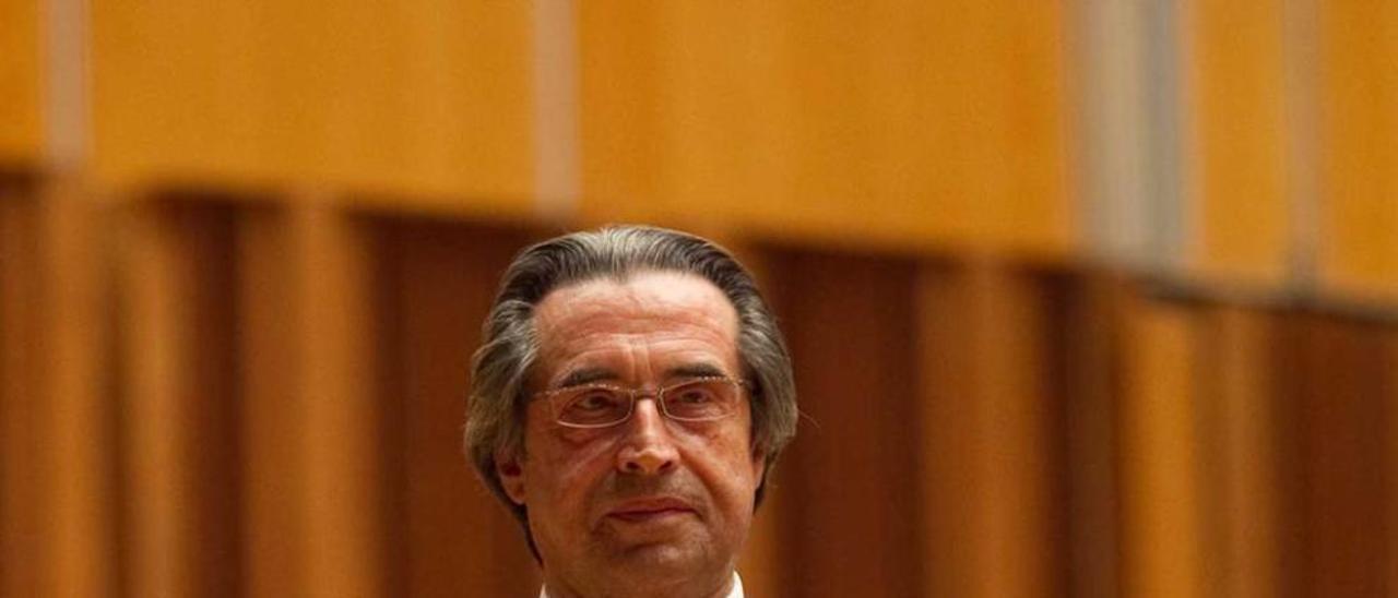 Riccardo Muti, en una imagen de archivo, en el auditorio de Oviedo.