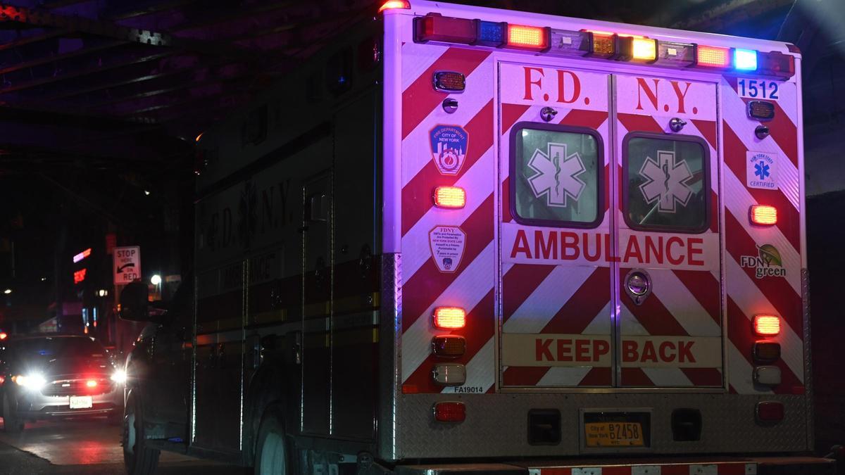 Ambulancia en Nueva York.