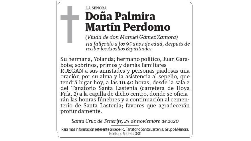 Palmira Martín Perdomo